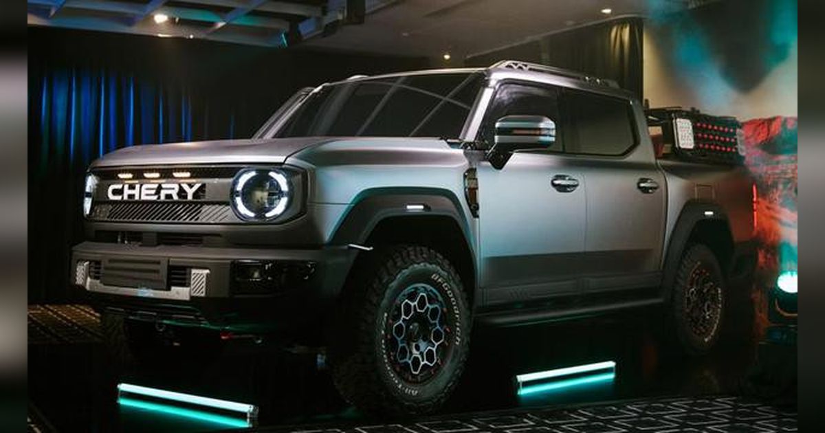 Chery Sindir BYD lewat Nama Pikap Barunya