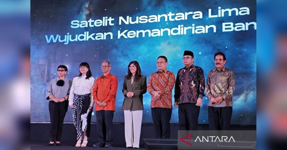 Satelit Nusantara Lima Resmi Beroperasi, Percepat Pemerataan Internet di Indonesia