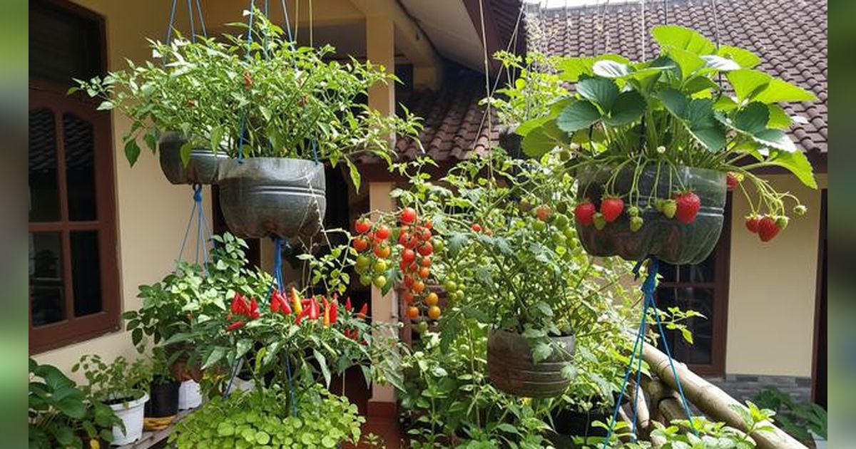 Hemat Lahan! Ini 5 Jenis Pohon Buah yang Bisa Tumbuh di Taman Gantung