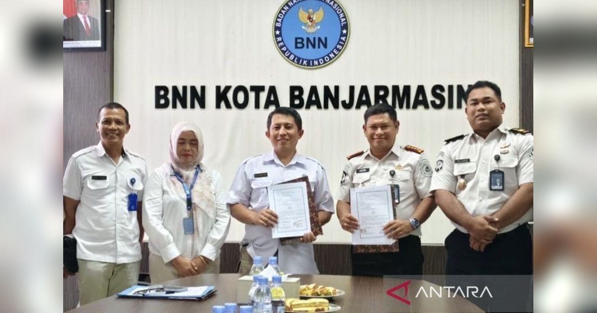 Perkuat Sinergi, Lapas Banjarmasin dan BNN Bersatu Berantas Narkoba