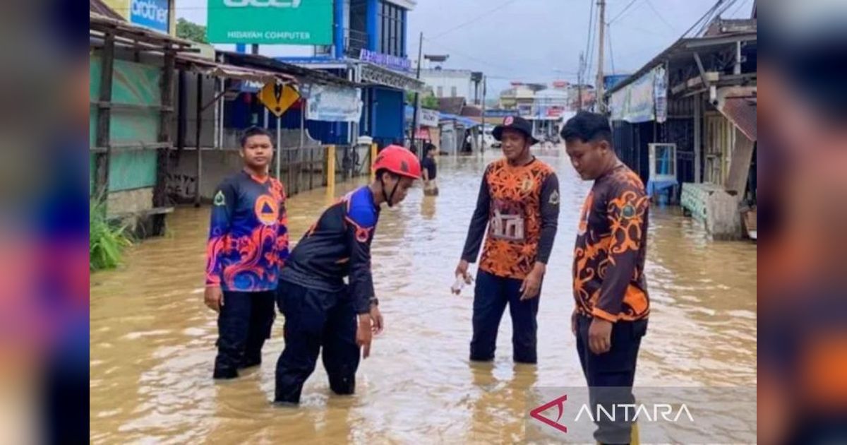 Ribuan Rumah Terendam, Tiga Kecamatan di Hulu Sungai Tengah Kalsel Terdampak Banjir