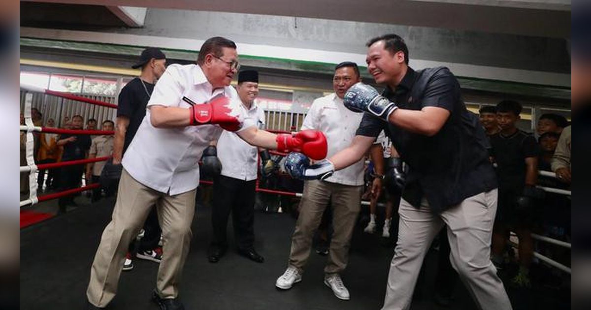 Pramono Resmikan Arena Tinju  Demi Tekan Tawuran di Jakarta
