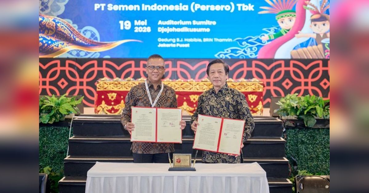 SIG dan BRIN Bersinergi Kembangkan Inovasi Material Bangunan Berkelanjutan