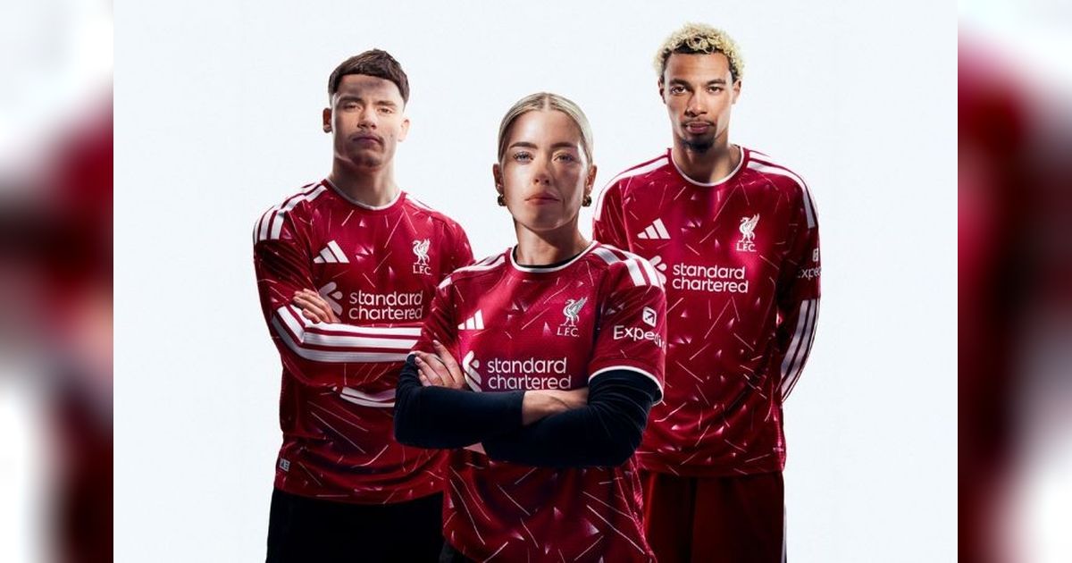 Jersi Kandang Liverpool 2026/2027 Resmi Tersedia di Indonesia, Rayakan Era Emas Klub