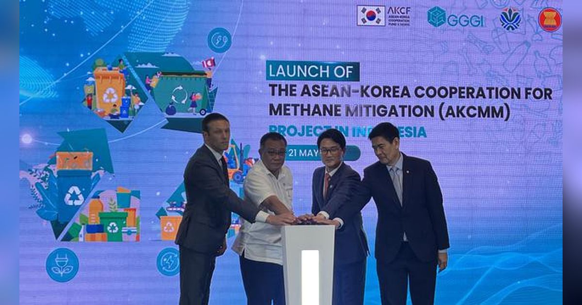 Indonesia Gandeng ASEAN dan Korsel, Luncurkan Proyek Tekan Emisi Gas Metana