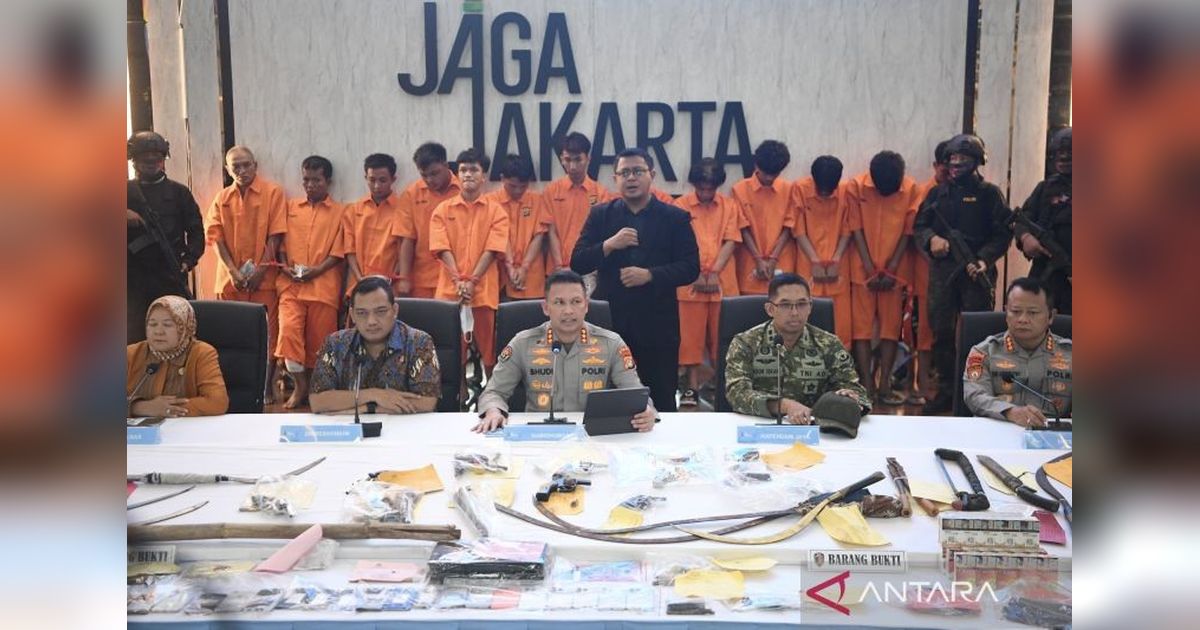 Polda Metro Jaya Gencarkan Penindakan Kriminalitas Jakarta: Buru Begal hingga Tangkap Ratusan Pelaku