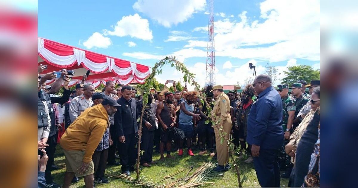 Pemprov Papua Pegunungan Fasilitasi Penyelesaian Konflik Antar-Suku, Dorong Perdamaian Adat
