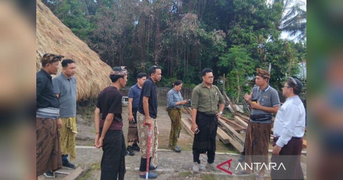 Pemprov NTB dan Kemenbud Bersinergi Wujudkan Pembangunan Kembali Rumah Adat Bayan