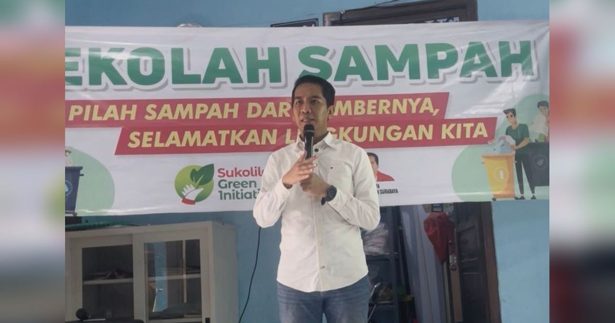 DPRD Surabaya Gelar 'Sekolah Sampah', Edukasi Warga Kelola Limbah dari Hulu