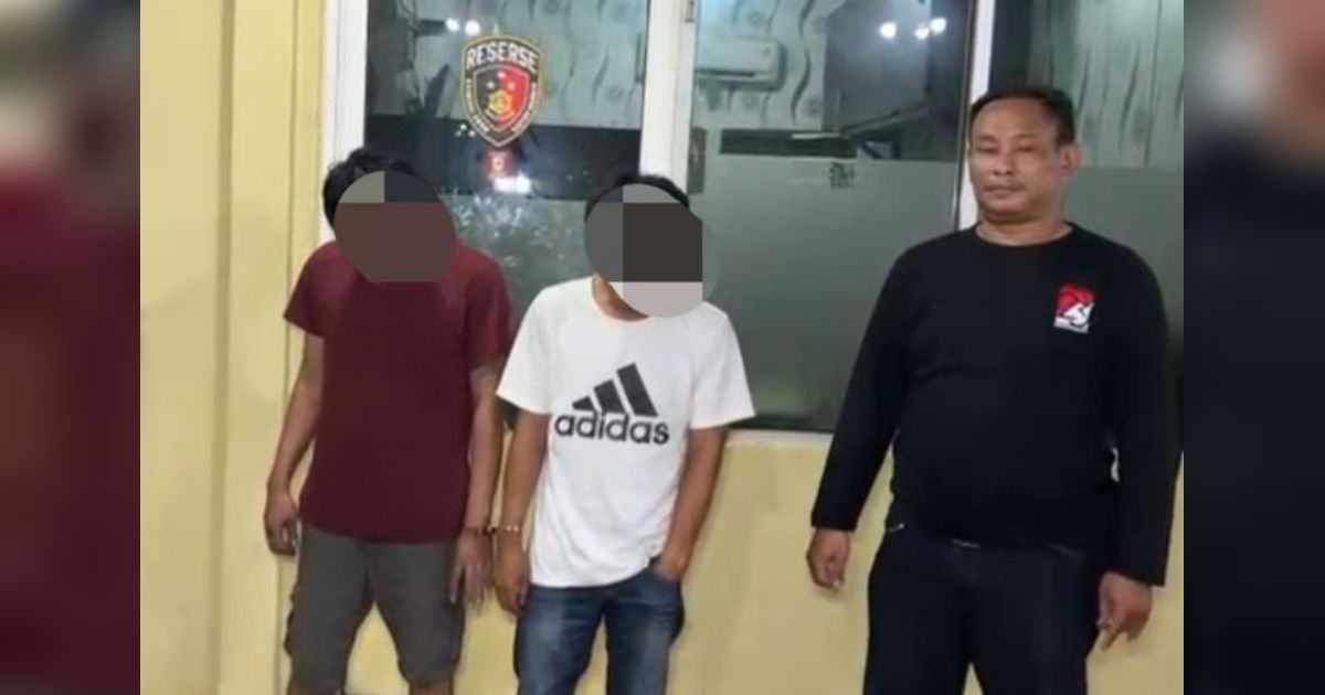 Polres Jakpus Ringkus Dua Pencopet Ponsel WNA Belanda di Tanah Abang