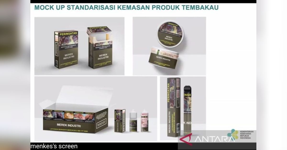 Pedagang Keluhkan RPMK **Penyeragaman Kemasan Rokok**, Khawatir Rugikan Ekonomi Rakyat