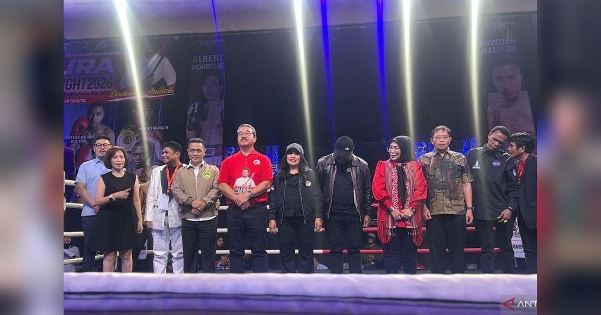 Gubernur Maluku: Pattimura IBF Wadah Lahirkan Petinju Berprestasi Nasional dan Internasional