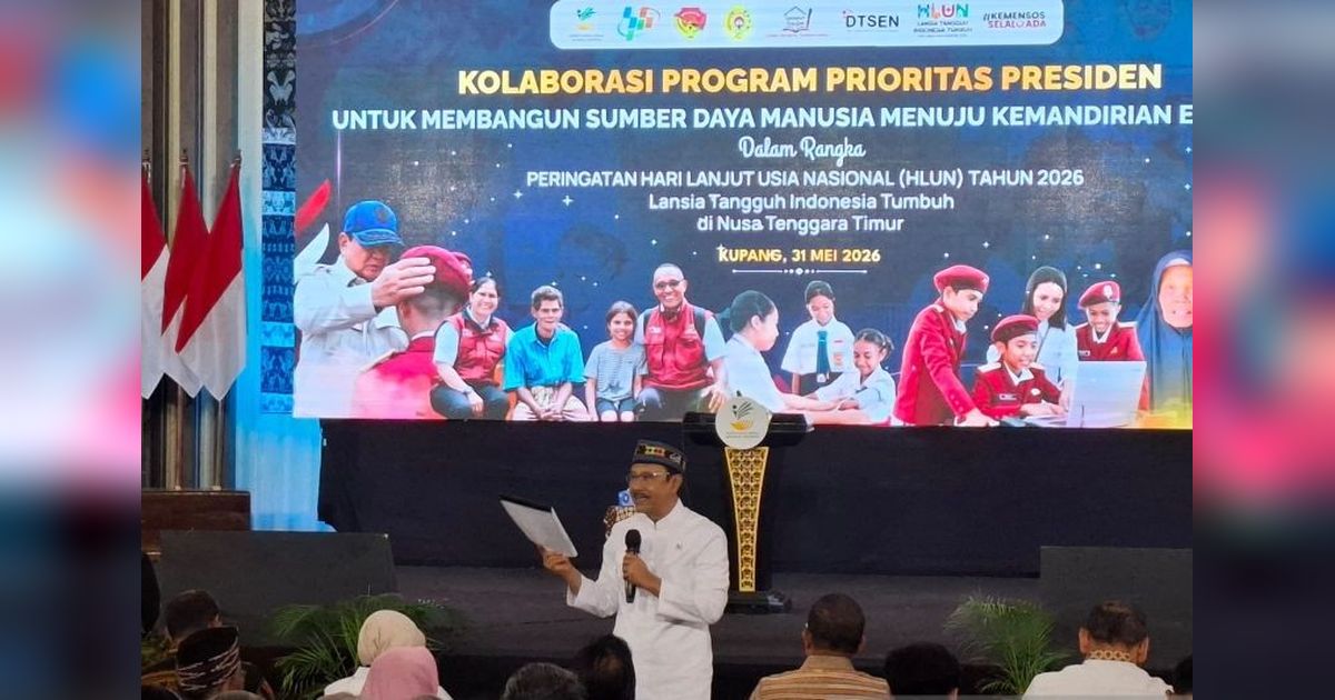 Mensos Saifullah Yusuf Beri Apresiasi Tinggi pada Penampilan Siswa SRMP Kupang yang Penuh Bakat