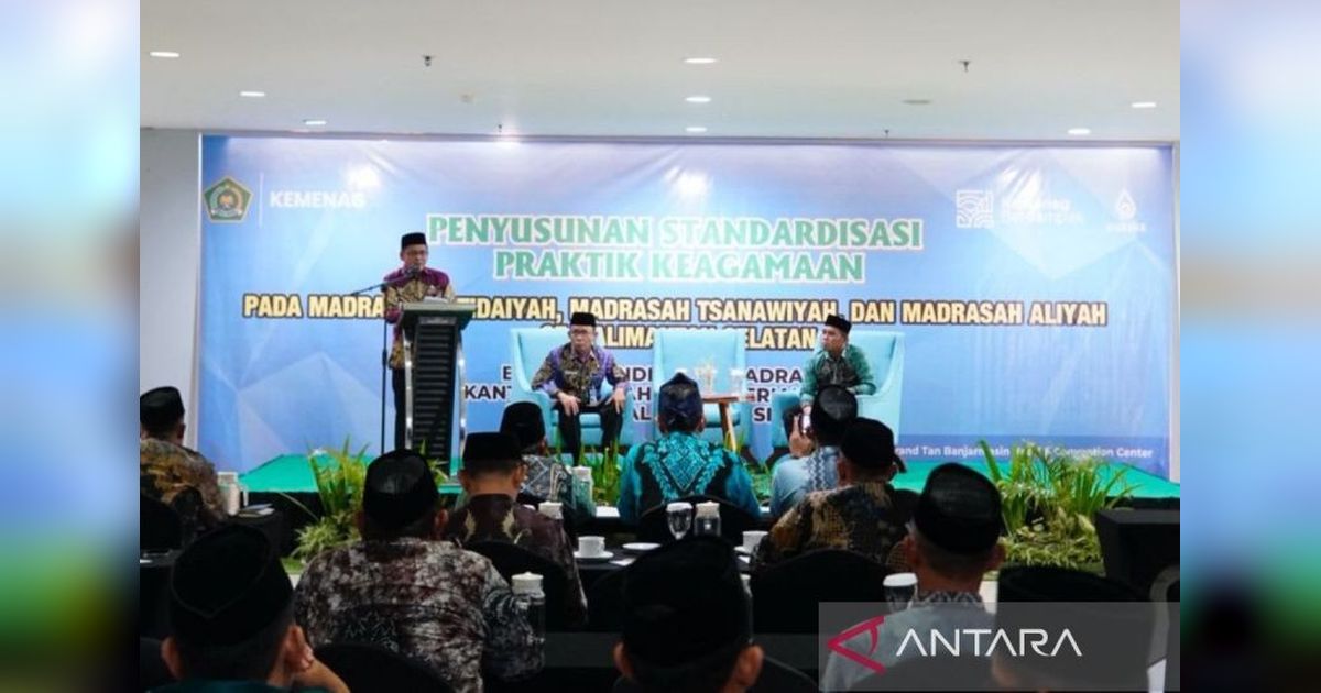 Kemenag Kalsel Susun Standarisasi Praktik Keagamaan Madrasah, Perkuat Budaya Religius