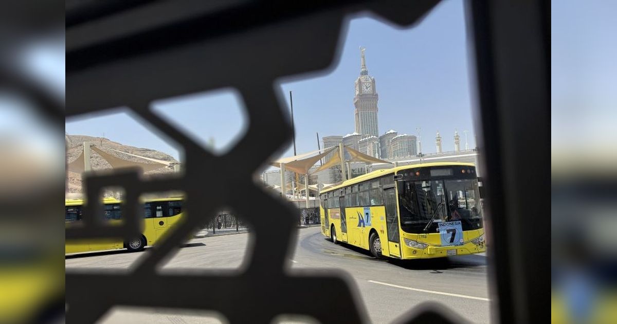 Bus Shalawat Beroperasi Penuh di Makkah, Layani Jamaah Haji Indonesia 24 Jam Gratis