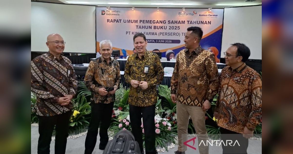 RUPST Kimia Farma Setujui Pengangkatan Komisaris Baru, Perkuat Tata Kelola Perusahaan