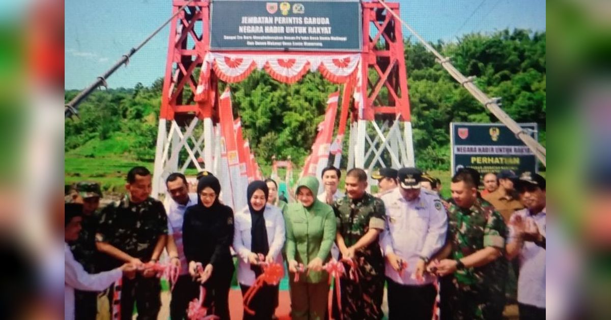 Jembatan Perintis Garuda Merah Putih: Simbol Kepedulian Negara dan Peningkatan Kualitas Hidup Warga Maros