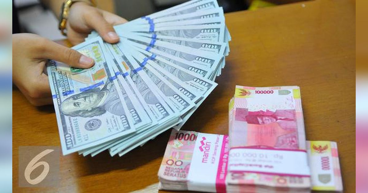 Rupiah Tembus Rp18.066 per Dolar AS pada Jumat Pagi