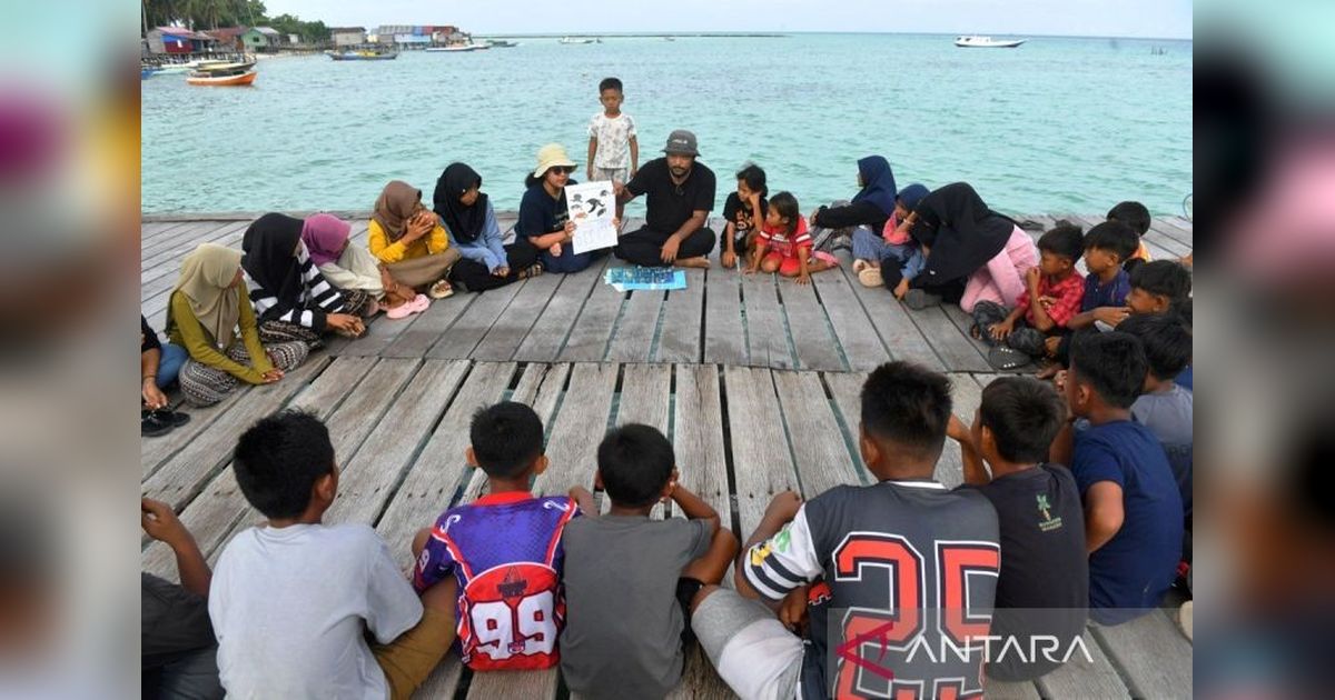 YKAN dan Pemkab Berau Perkuat Edukasi Konservasi Penyu untuk Anak-anak