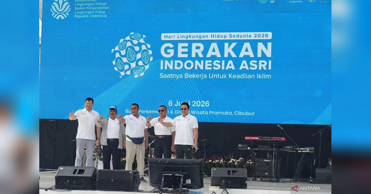 Gerakan Indonesia Asri: KLH/BPLH Orkes Keadilan Iklim, Atasi Krisis Planet Tiga Kali Lipat
