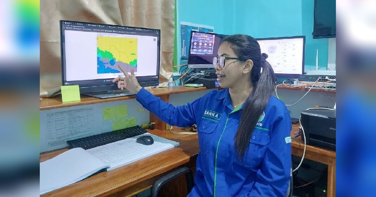 BMKG Jayapura Imbau Nelayan Waspada Gelombang Tinggi di Perairan Utara Papua