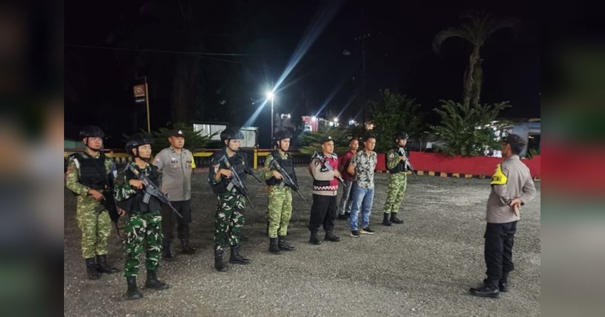 Polri dan TNI Perkuat Patroli Gabungan Curup-Lubuklinggau, Antisipasi Kriminalitas Jalanan