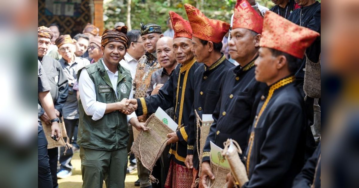 Pemerintah Komitmen Percepat Penetapan Hutan Adat 1,4 Juta Hektare, Atasi Konflik dan Hadirkan Keadilan