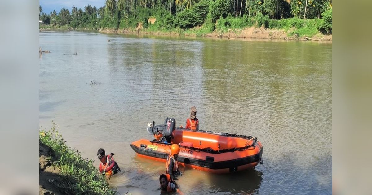 Tim SAR Intensifkan Pencarian Dua Anak Hilang di Sungai Mapili Polewali Mandar