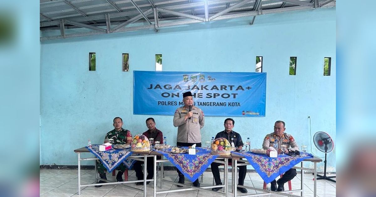 Polres Tangerang Kota Imbau Warga Gunakan Kunci Ganda Cegah Curanmor dan Waspada Siber