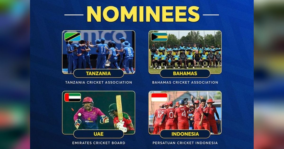 Indonesia Juara Regional ICC Development Awards, Kriket Merah Putih Mendunia