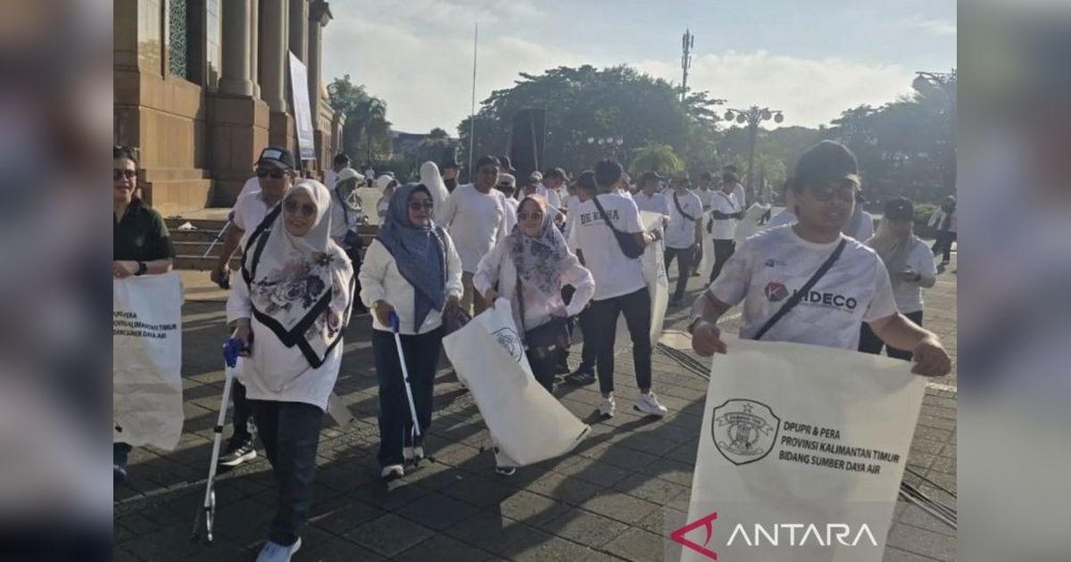 Pemprov Kaltim Gelar Korve Massal di Samarinda Sambut Hari Lingkungan Hidup Sedunia