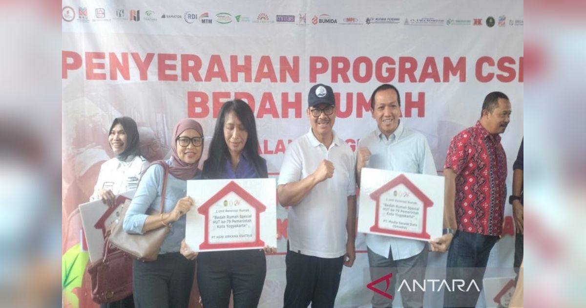 Pemkot Yogyakarta Inisiasi Gerakan Bedah Rumah Yogyakarta, 30 Unit Direnovasi Tanpa APBD