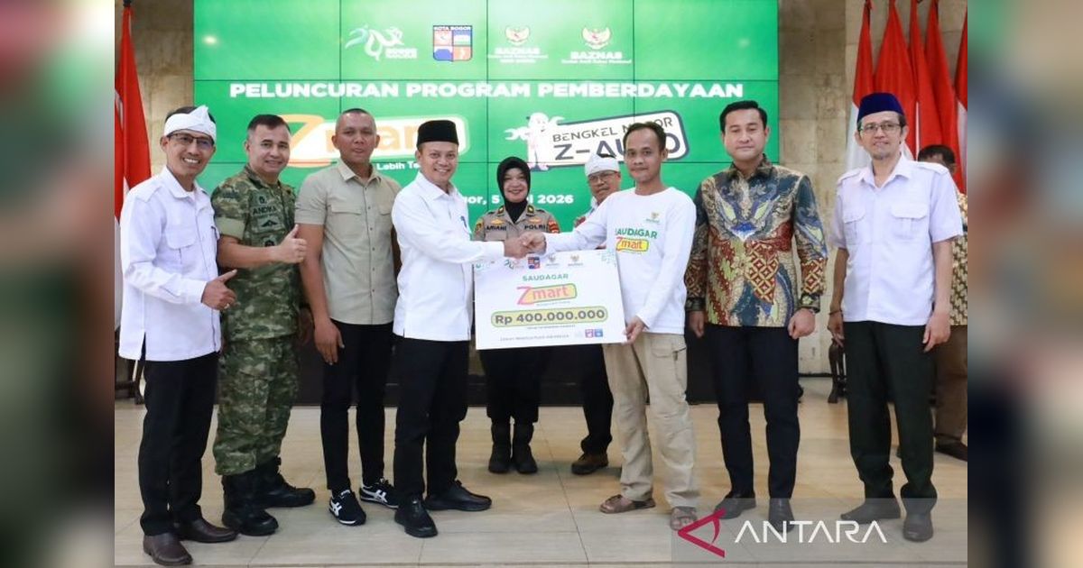 Baznas Luncurkan Program Zmart dan Z-Auto, Dorong Kemandirian Ekonomi Mustahik di Bogor