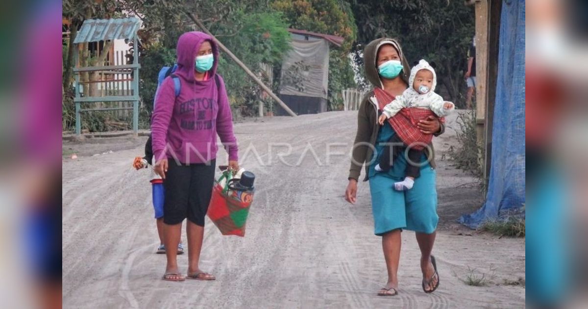 PVMBG Imbau Masker Gunung Lewotobi, Warga Wajib Waspada Hujan Abu dan Potensi Lahar Hujan