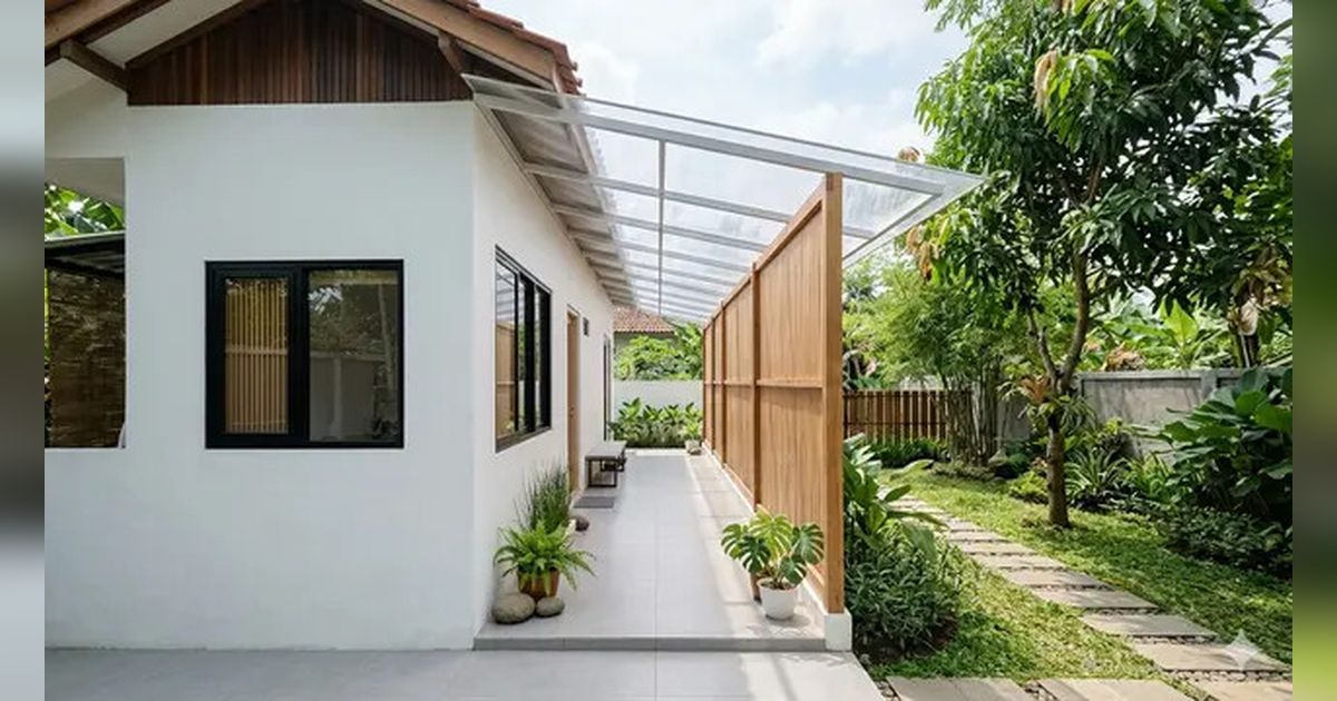 9 Desain Rumah Kecil dengan Lorong Angin, Solusi Hunian Seju