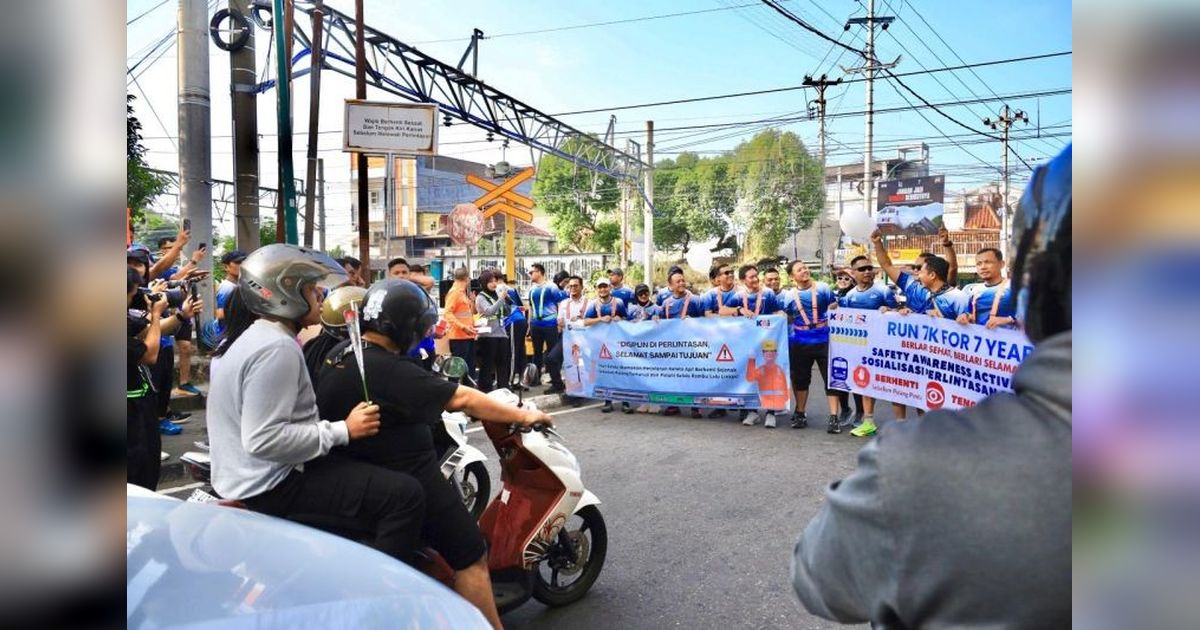 KAI dan Rail Runners Perkuat Budaya Keselamatan Perkeretaapi