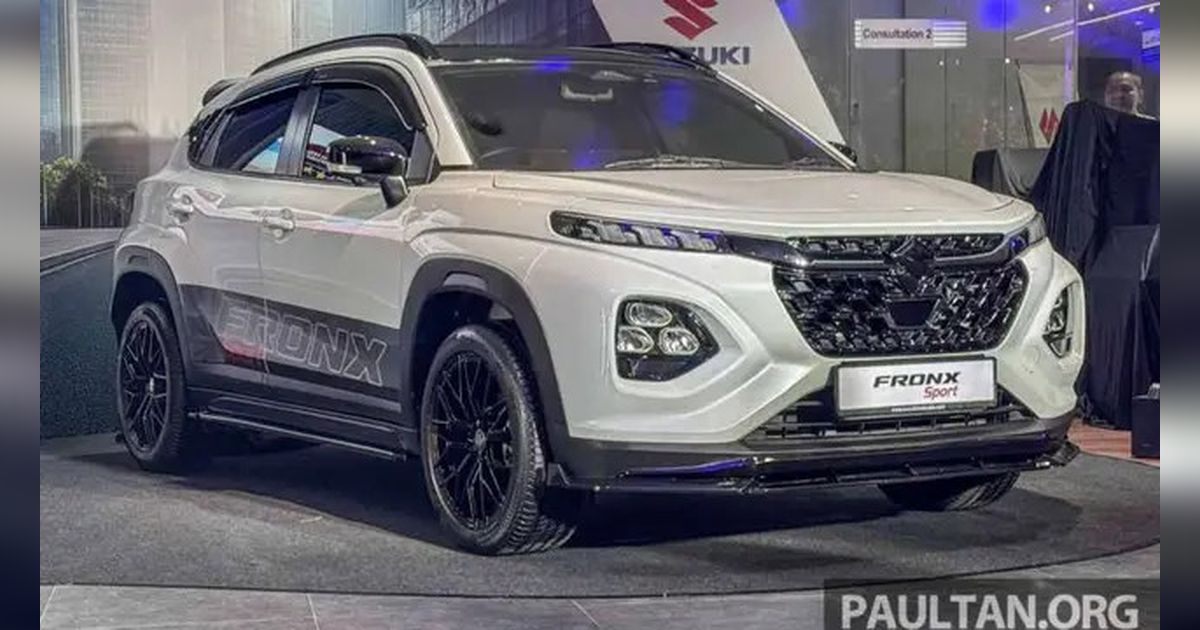 Suzuki Fronx Sport Tampil Lebih Agresif, Begini Tampilannya