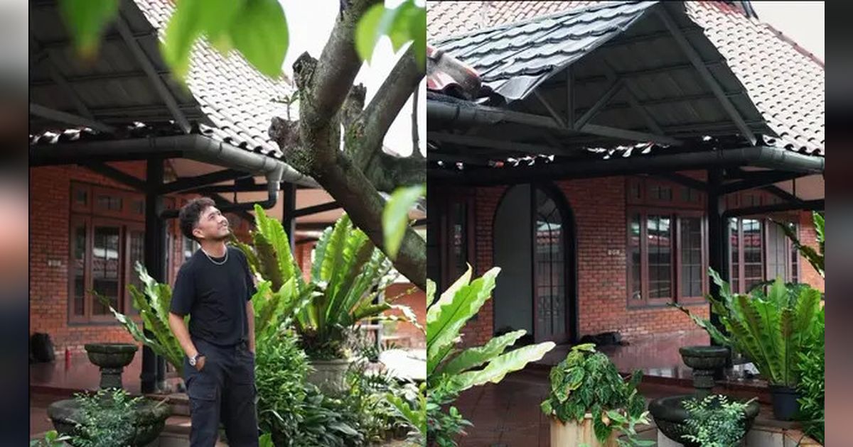 9 Foto Rumah Baru Ananda Omesh, Bergaya Bata Ekspos dengan N