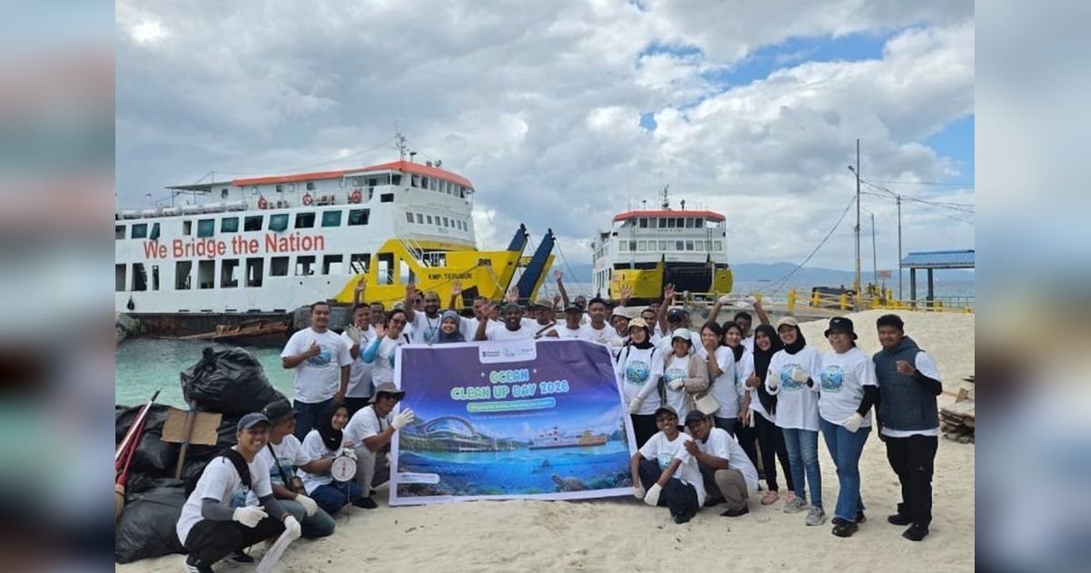 ASDP Perkuat Komitmen Pelestarian Laut, Kumpulkan 