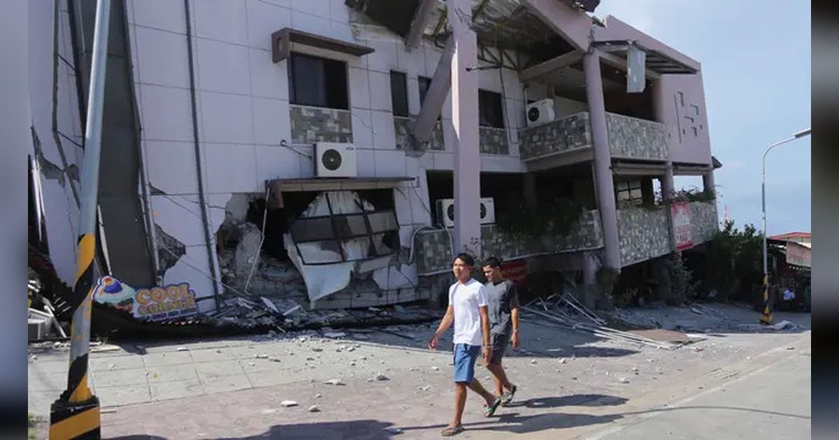 Korban Tewas Gempa Filipina Bertambah Jadi 35 Orang, Ratusan