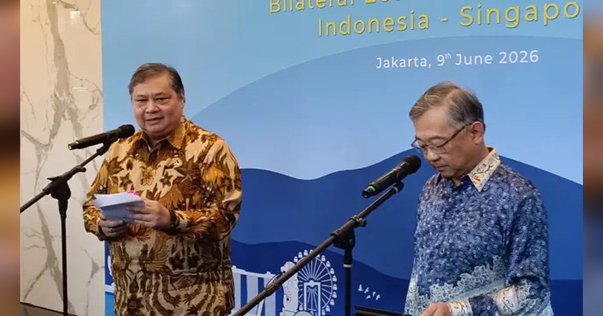 Indonesia dan Singapura Sepakat Perluas Kerja Sama di 6 Bida