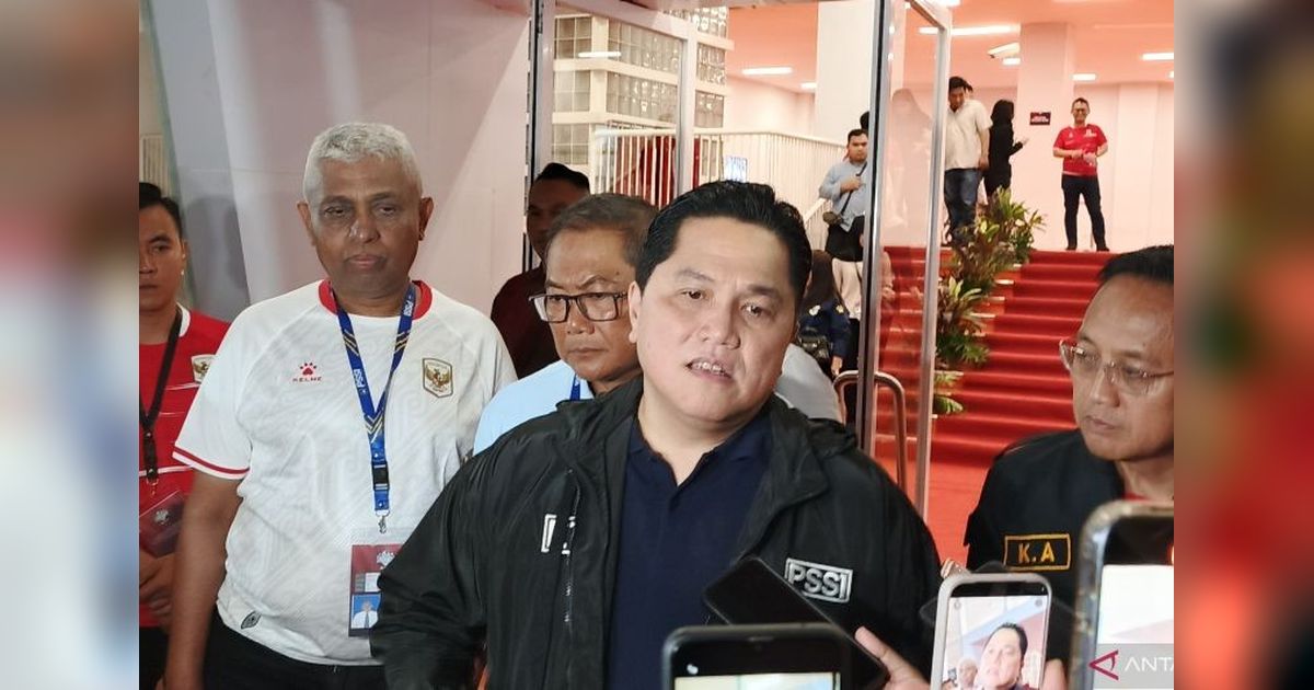 Erick Thohir Sambut Positif Shin Tae-yong Gabung P