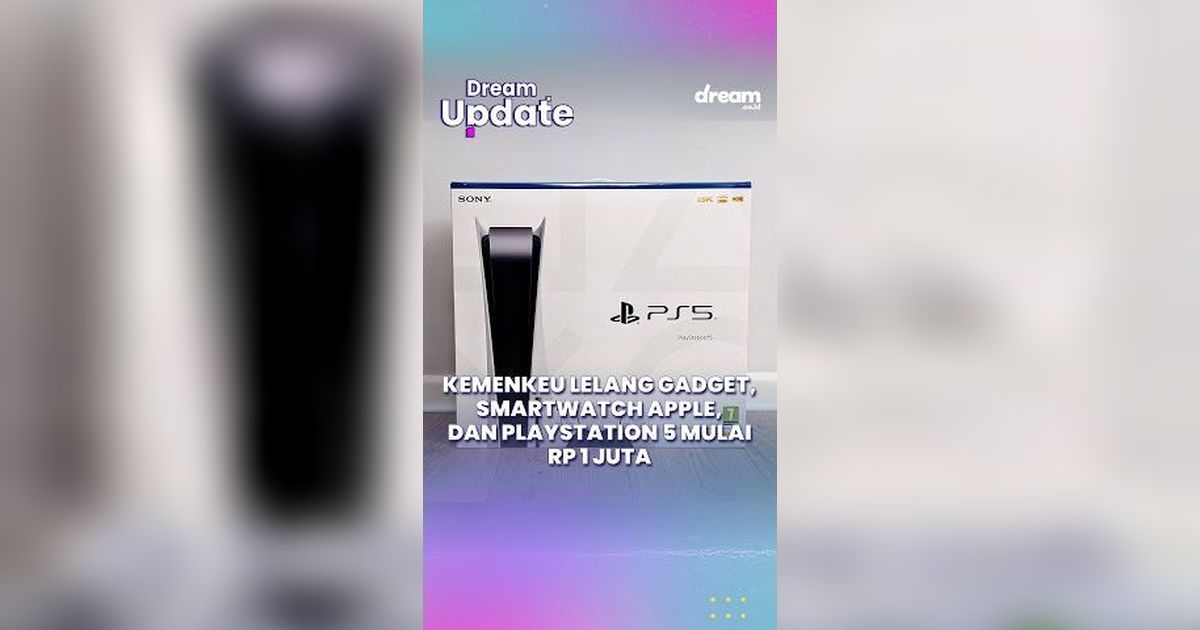 Kemenkeu Gelar Lelang, Jual Gadget, Smartwatch Apple, dan PlayStation 5 Harga Rp 1 Jutaan