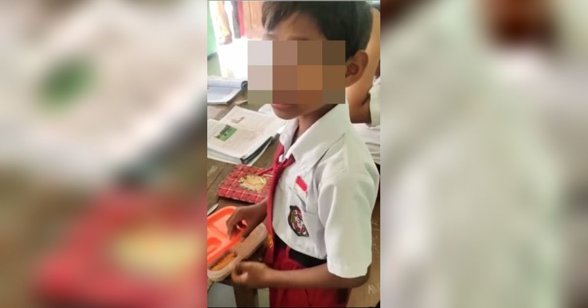 Viral Anak SD Bawa Bekal Nasi Lauknya Ulat, Komentar Guru dan Teman-Temannya Nyelekit Banget Sampai jadi Omongan