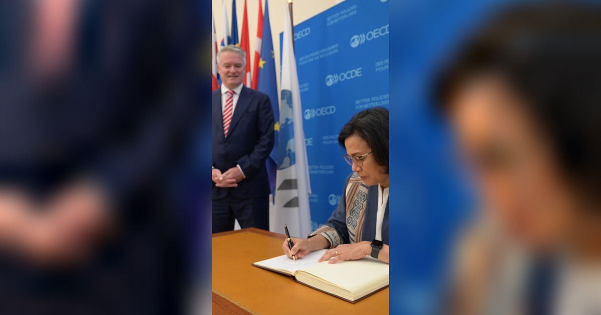 Menkeu Sri Mulyani Terbang ke Paris Agar Indonesia Bisa jadi Anggota OECD