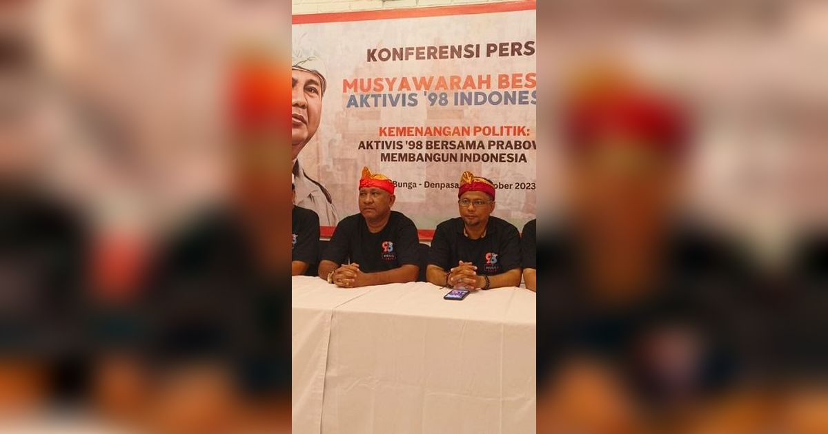 Aktivis 98 Sangap Surbakti Blak-blakan Alasan Dukung Pencapresan Prabowo