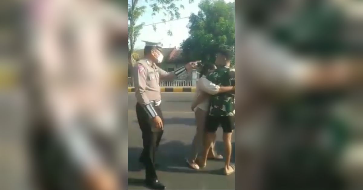 Viral Anggota TNI Nyaris Adu Jotos dengan Polisi, Emosi Ditegur Akibat Tak Pakai Helm