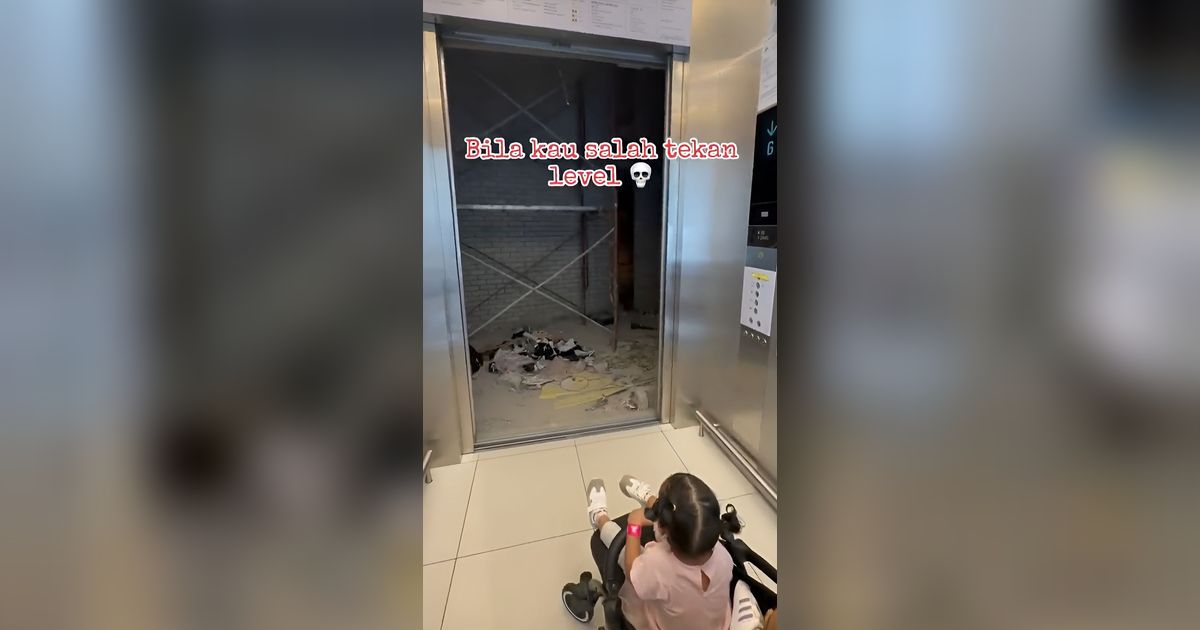 Anak Tekan Tombol Terlarang Saat Naik Lift di Mal, Wanita Ini Sampai di Tempat Kosong yang Aneh Serasa Masuk 'Dunia Lain'