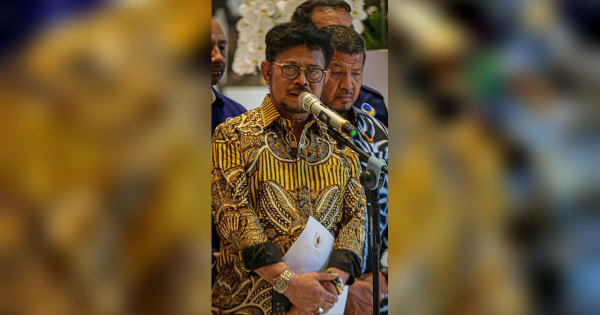 Syahrul Yasin Limpo Ditangkap Paksa KPK, NasDem Singgung ‘Power’ Kekuasaan
