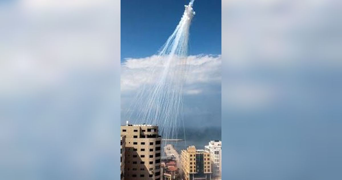 Israel Pakai Bom Fosfor Putih di Gaza dan Libanon, Bisa Membakar Kulit Sampai Tulang